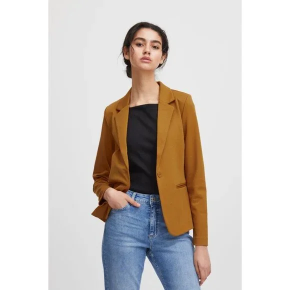 NWT ICHI KATE Cathay Spice Blazer - Picture 5 of 9